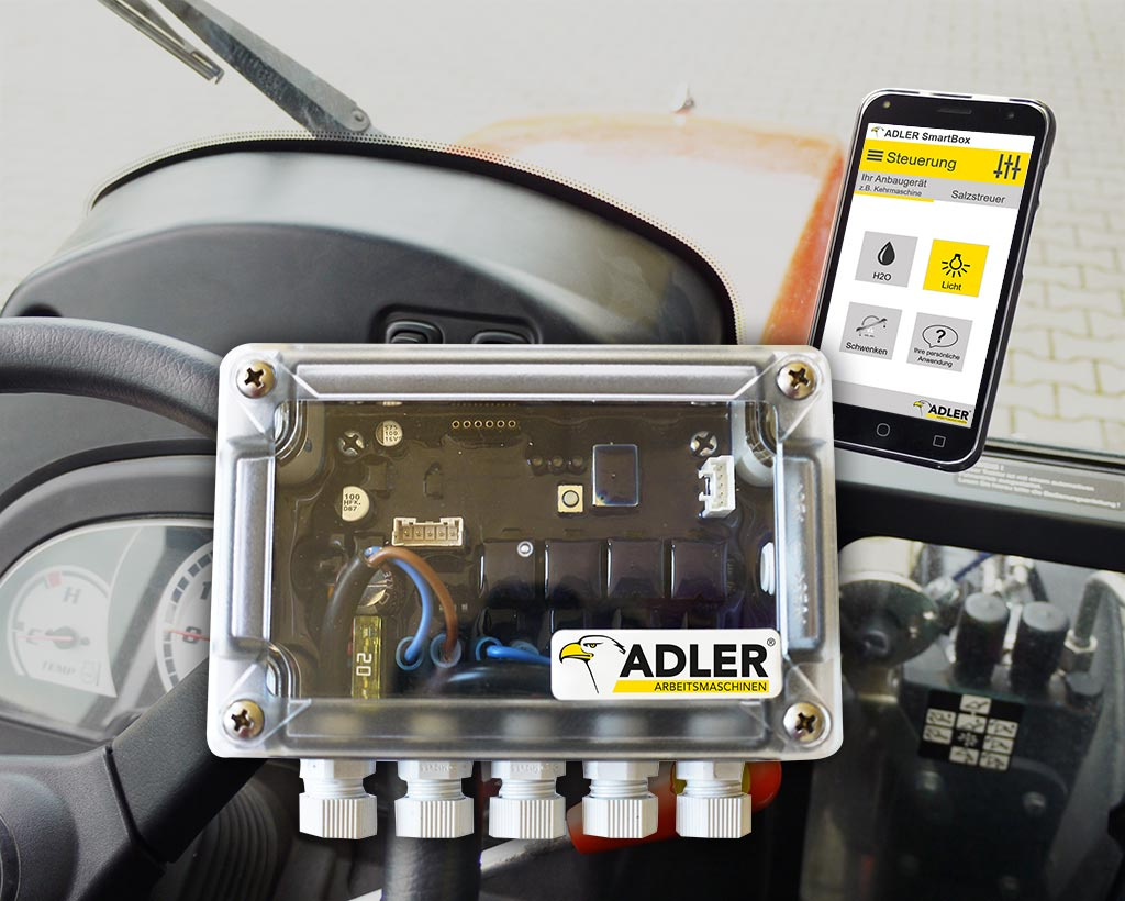ADLER SmartBox Fernsteuerung aus der Kabine